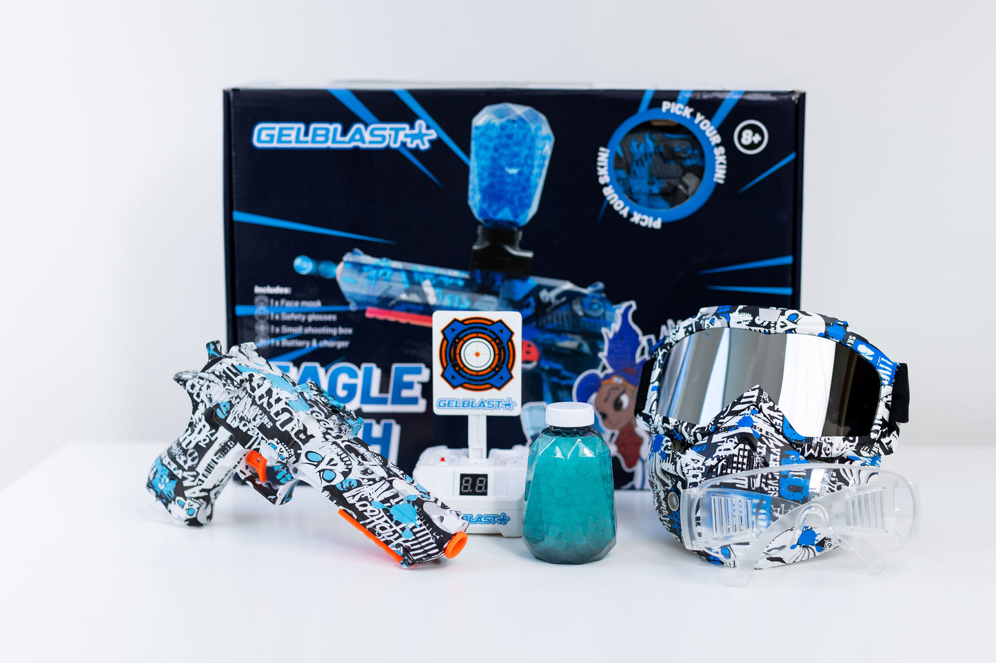 GelBlast Eagle Rucsh - Blue Frozen