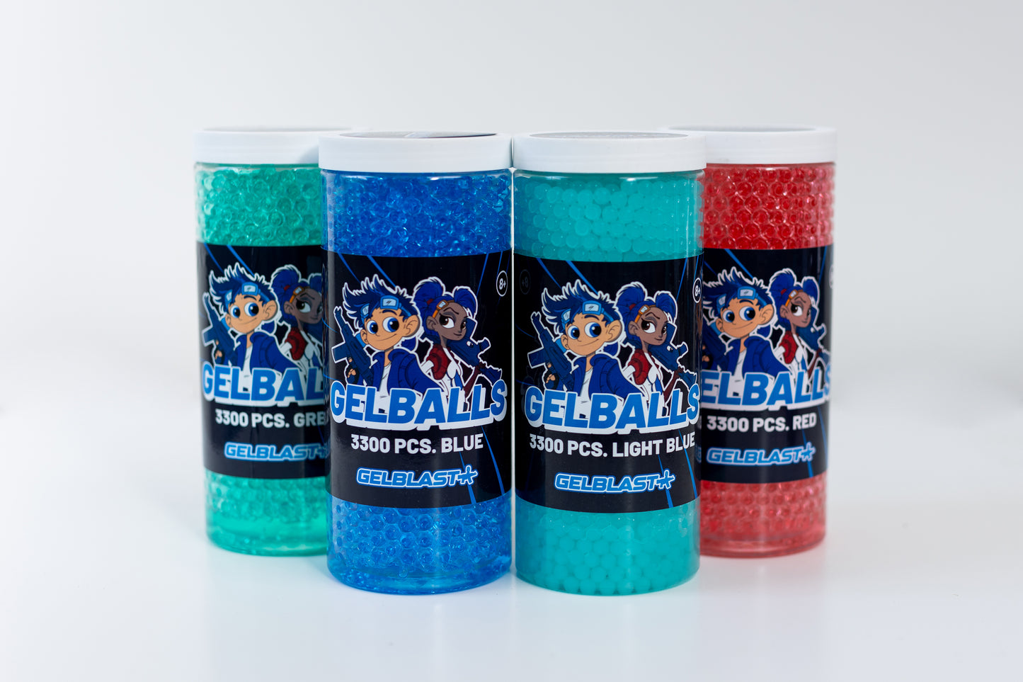 GelBlast GelBalls 3300 Pcs Light Blue