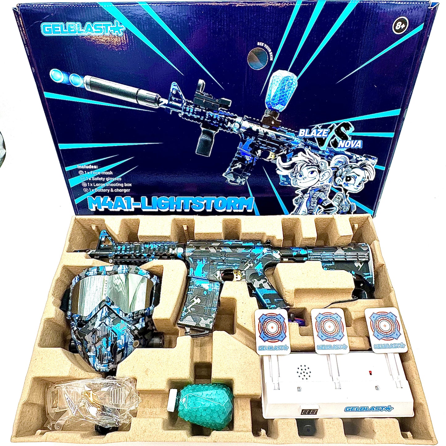 GelBlast M4A1-LightStorm - TEST